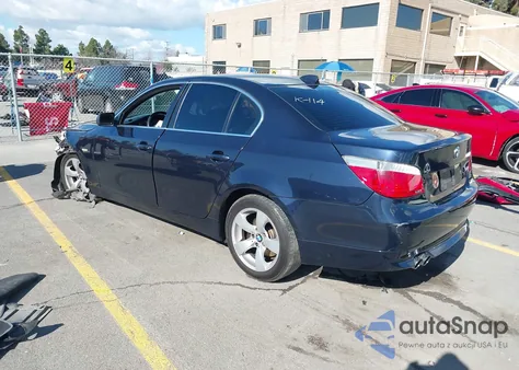 2006 BMW 525I z USA, uszkodzony, nr VIN WBANE53516CK87431